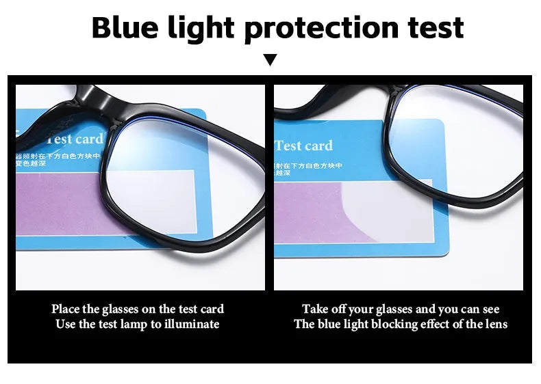 Gafas Anti-Luz Azul Somnae Transparentes y Dorado